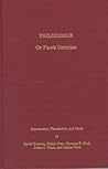 Philodemus on Frank Criticism Philodemus on Frank Criticism