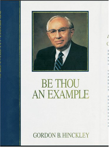 Be Thou an Example (Hardcover)