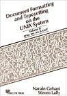 Document Formatting and Typesetting on the Unix System: Grap/ Mv/ MS and Troff: 2