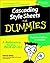 Cascading Sheets For Dummies by Damon A. Dean