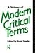 Dictionary of Modern Critic...