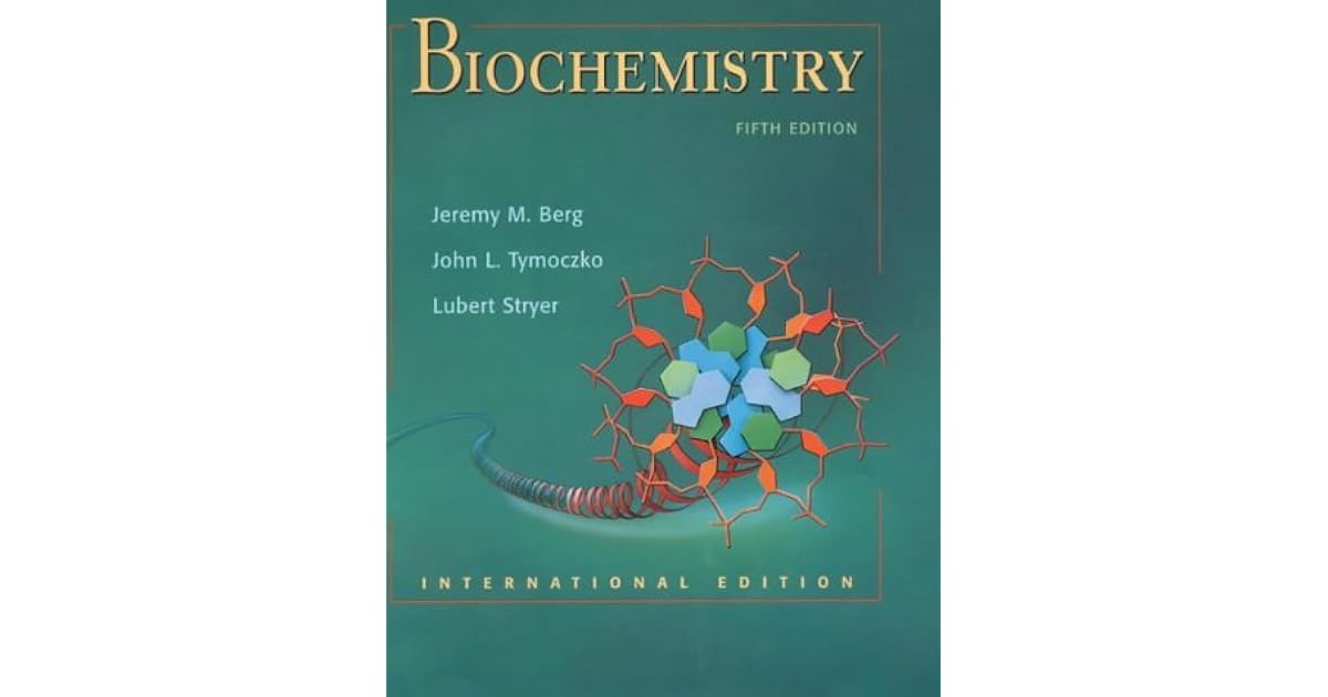 Jeremy M Berg Biochemistry Pdf