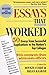 Essays That Worked: 50 Essays from Successful Applications to the Nation's Top Colleges