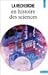 La Recherche en histoire des sciences