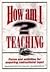 How Am I Teaching?: Forms &...