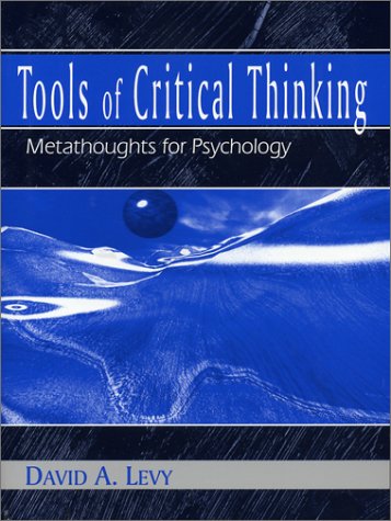 Tools of Critical Thinking: Metathoughts for Psychology (Paperback)