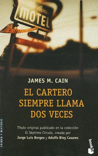 Portada de El cartero siempre llama dos veces, de James M. Cain