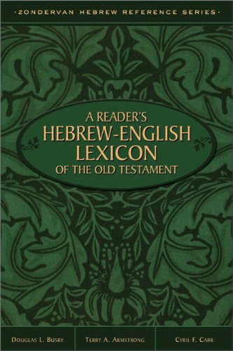 A Reader's Hebrew-English Lexicon of the Old Testament (Hardcover)