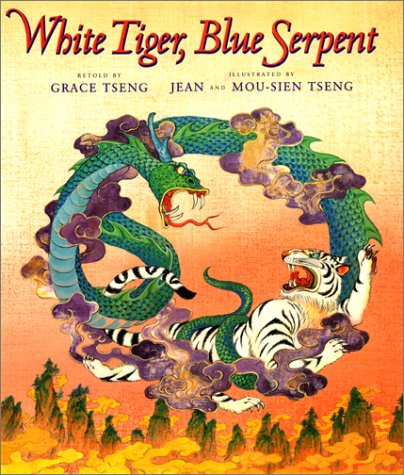 White Tiger, Blue Serpent (Hardcover)