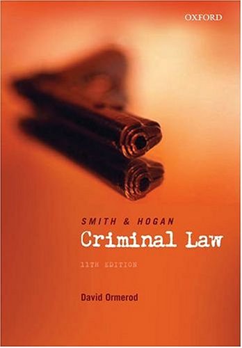 Smith and Hogan Criminal Law (Paperback)