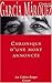 Chronique d'une mort annoncée by Gabriel García Márquez