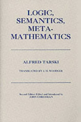 Logic, Semantics, Metamathematics (English and Polish Edition)