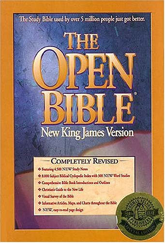 Holy Bible: Open Bible Completely Revised And Now Featuring 4,500 New Study Notes