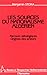 Les Sources du nationalisme algérien: Parcours idéologiques, origines des acteurs