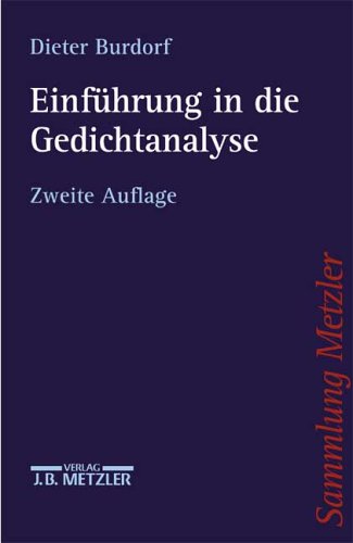 Einführung in die Gedichtanalyse (Paperback)