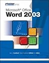 The Advantage Series: Microsoft Office Word 2003, Brief Edition
