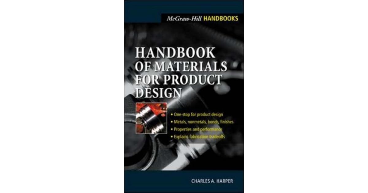 Handbook of Materials for Product Design by Charles A. Harper