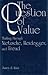 The Question of Value: Thinking through Nietzsche, Heidegger, and Freud