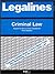 Legalines: Criminal Law: Adaptable to the Third Edition of the LaFave Casebook