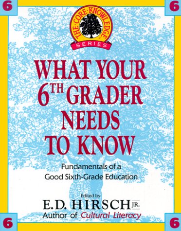 What Your 6th Grader Needs to Know: Fundamentals of a Good Sixth-Grade Education (Core Knowledge Series)