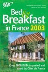 AAA Bed & Breakfast in France 2003 AAA Bed & Breakfast in France 2003