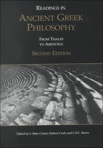 Readings in Ancient Greek Philosophy: From Thales to Aristotle (Paperback)