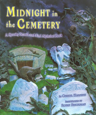 MIDNIGHT IN THE CEMETERY: A SPOOKY SEARCH-AND-FIND ALPHABET BOOK (Hardcover)