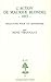 Bap n54 - L'action de Maurice Blondel by René VIRGOULAY RENE