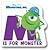 Disney Pixar - Monster's, Inc. M Is for Monster