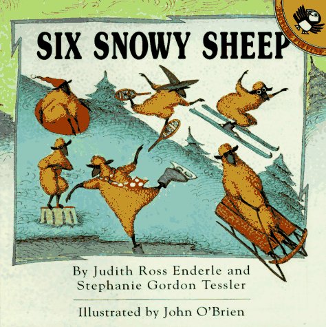 Six Snowy Sheep (Picture Puffins)