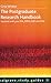 The Postgraduate Research Handbook by Gina Wisker