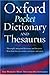 Oxford Pocket Dictionary and Thesaurus