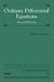 Ordinary Differential Equations (Classics in Applied Mathematics, Series Number 38)