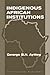 Indigenous African Institutions