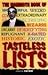 The Mammoth Book of Tasteless Lists by Karl Shaw
