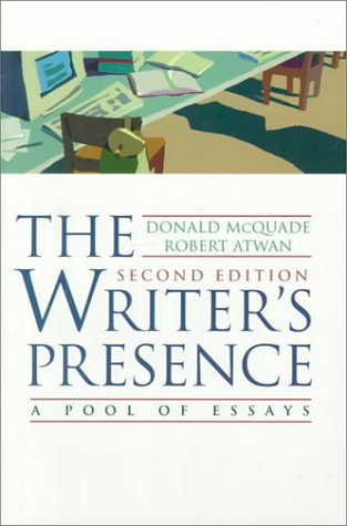 The Writer's Presence: A Pool of Essays (Paperback)