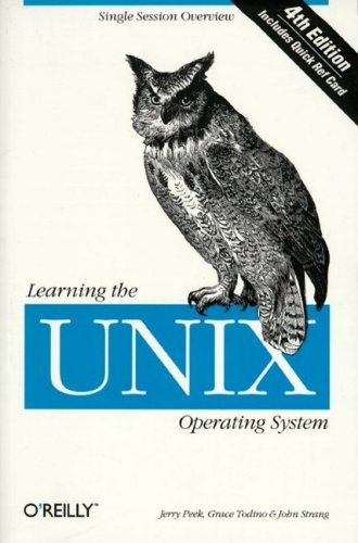 Learning the UNIX Operating System (In a Nutshell)
