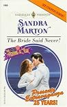 The Bride Said Never! (Wedding of the Year!, #1) The Bride Said Never! (Wedding of the Year!, #1)