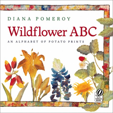 Wildflower ABC: An Alphabet of Potato Prints (Paperback)