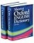 Shorter Oxford English Dictionary, 2 Vols by William Trumble