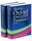 Shorter Oxford English Dictionary, 2 Vols (Hardcover)