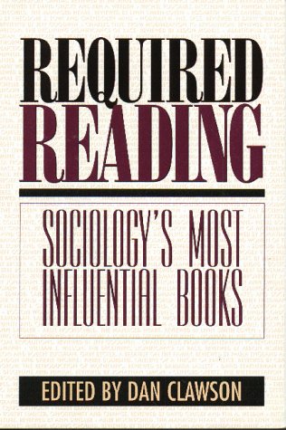 Required Reading: Sociology's Most Influential Books (Paperback)