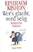 Wers glaubt, wird selig. Politische Satiren. by Ephraim Kishon
