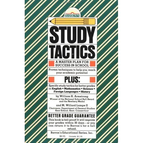 Study Tactics By William H Armstrong - 