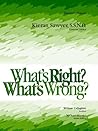 What's Right? What's Wrong: Director's Manual (Developing Faith) What's Right? What's Wrong: Director's Manual (Developing Faith)