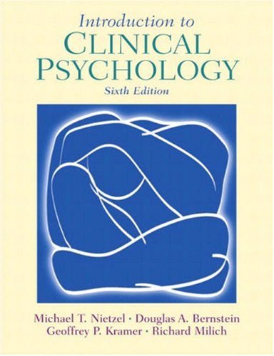 Introduction to Clinical Psychology (Hardcover)
