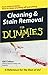 Cleaning and Stain Removal for Dummies by Gill Chilton