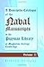 A Descriptive Catalogue of the Naval Manuscripts in the Pepysian Library at Magdalene College, Cambridge, Vol. 2 (Elbiron Classics)