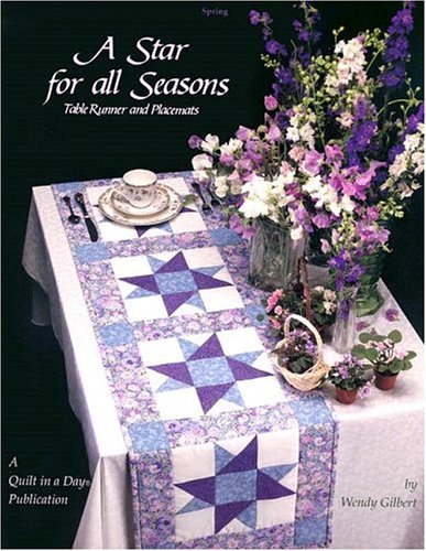 A Star for All Seasons: Table Runner and Placemats (Paperback)