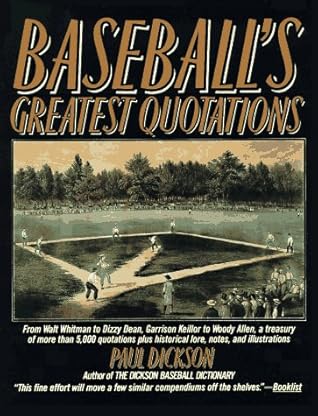 Baseball's Greatest Quotations